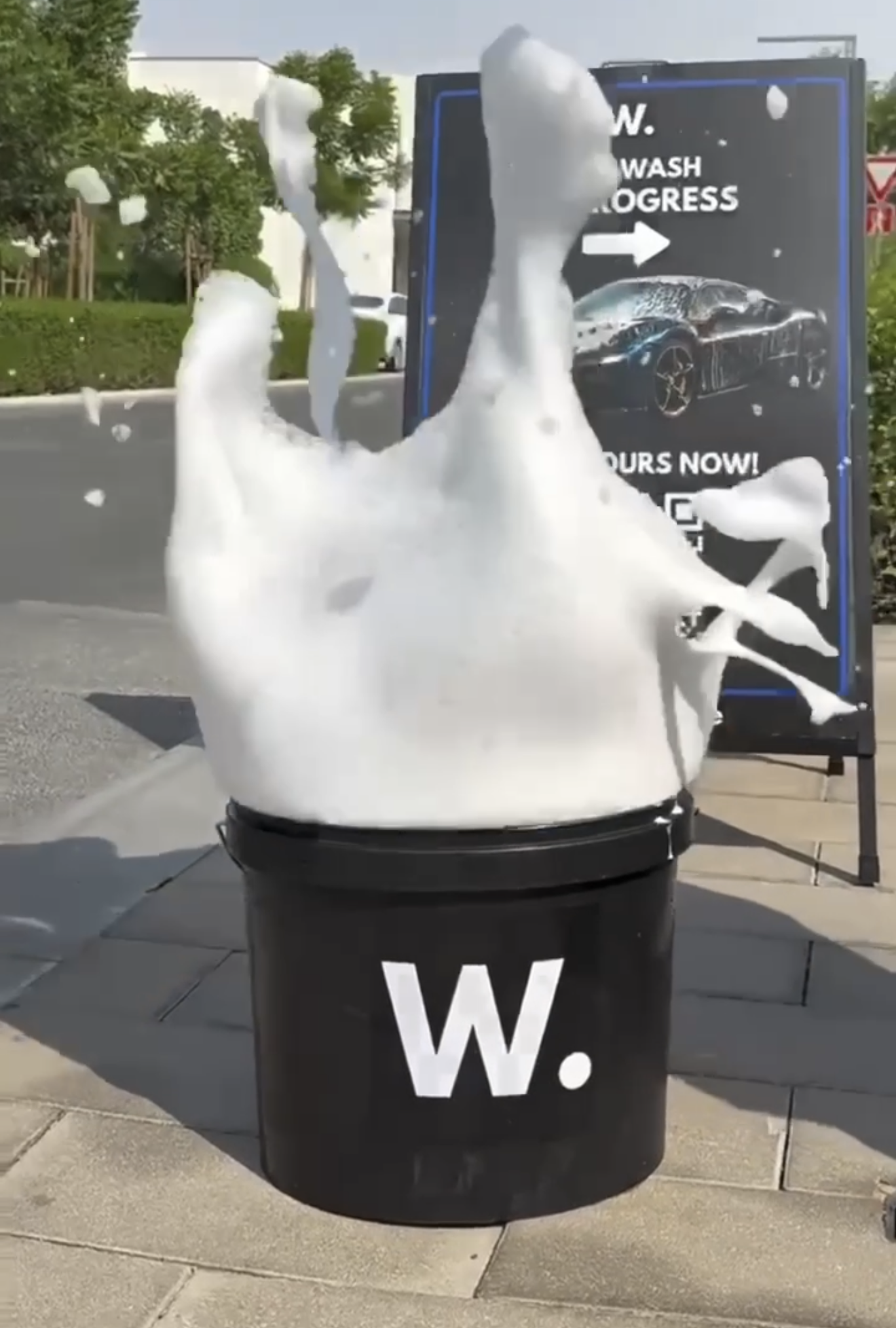 Grit guard bucket car wash